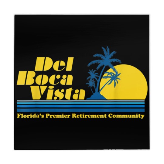 Del Boca Vista Retirement Community Funny No 2376 Mahjong Mats
