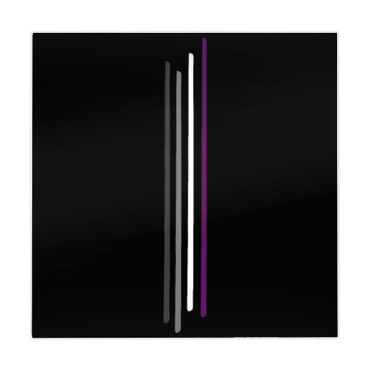 Subtle Asexual Pride Flag, Pride Month Mahjong Mats