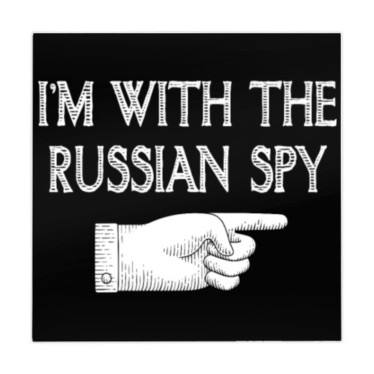 I'm With Russian spy Matching Halloween Costume Mahjong Mats