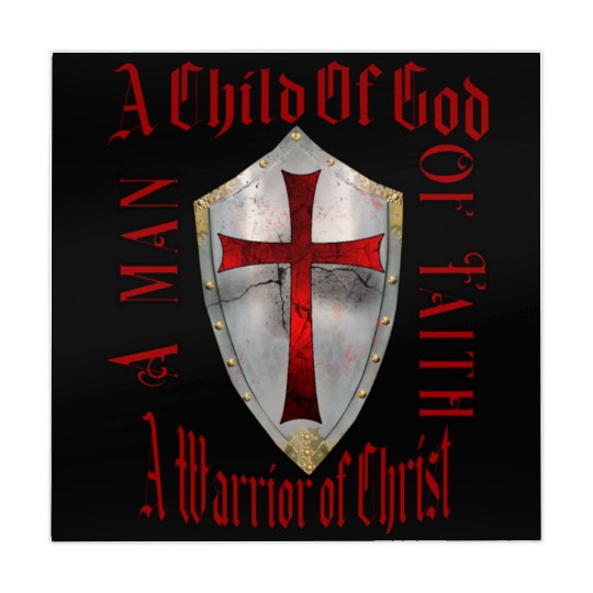 A Child Of God A man Of Faith A Warrior Of Christ Mahjong Mats