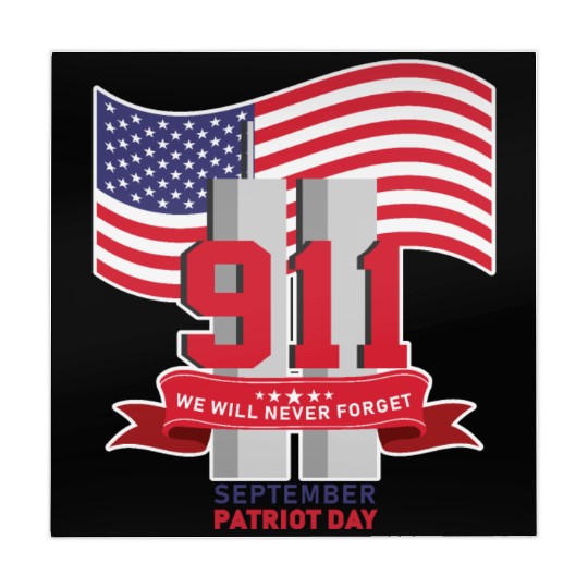 Patriot Day Never Forget 911 Anniversary Mahjong Mats