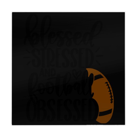 Football Game Day - Blessed Stressed Obsessed Mahjong Mats