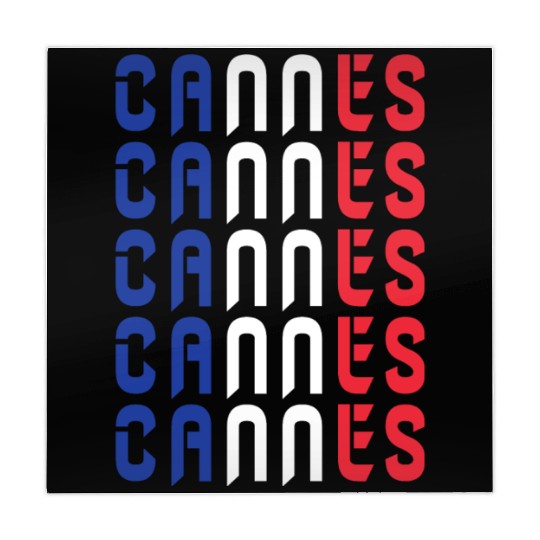 Cannes flags France design Mahjong Mats