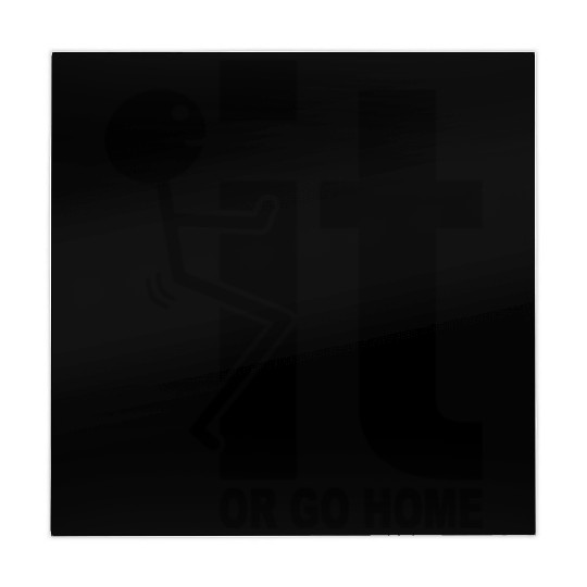 Fuck It Or Go Home Stick Figure Gift Idea Mahjong Mats