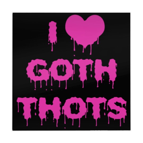I love goth thots I heart Mahjong Mats