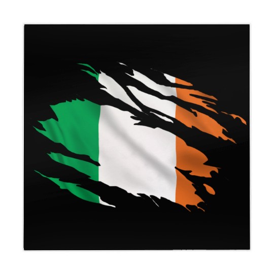 Ireland Ripped Flag Mahjong Mats