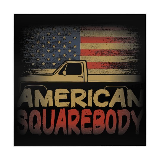 American Flag Square Body American Squarebody Mahjong Mats
