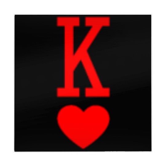 King of Hearts King Queen Couple Halloween Costume Mahjong Mats