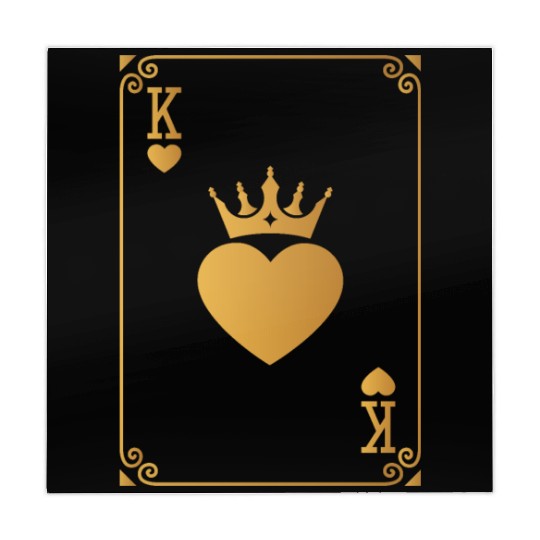 King of Hearts King Queen Couple Halloween Costume Mahjong Mats