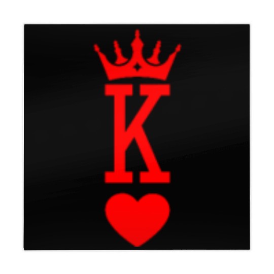 King of Hearts King Queen Couple Halloween Costume Mahjong Mats