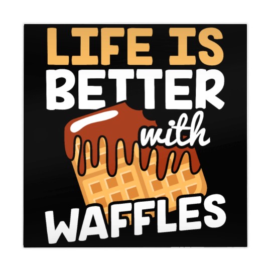 Life is Better with Waffles Waffle Pancakes Mahjong Mats
