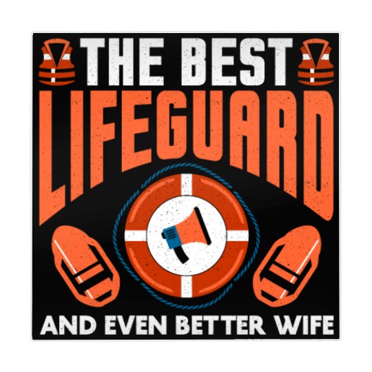 Best Lifeguard Wife Rescuer Pool Guard Mahjong Mats