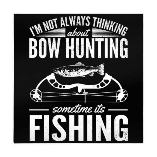 Trout Angler Bow & Arrow Hunter Deer Hunting Mahjong Mats