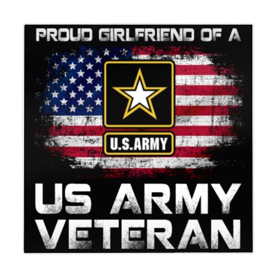 Proud Girlfriend Of A Us Army Veteran Military Mahjong Mats