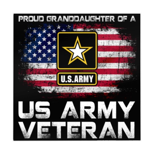 Proud Granddaughter Of A Us Army Veteran Military Mahjong Mats