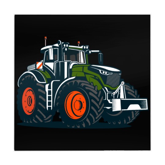 Tractors for the farmer, on the farm Mahjong Mats