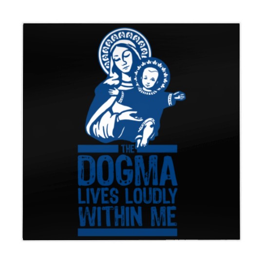 Dogma Lives Loudly Within Mary the Madonna Essenti Mahjong Mats