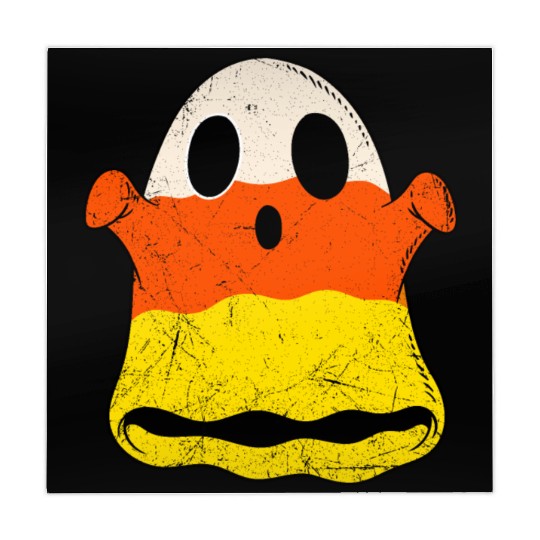 Vintage Candy Corn Ghost Creepy Halloween Costume Mahjong Mats