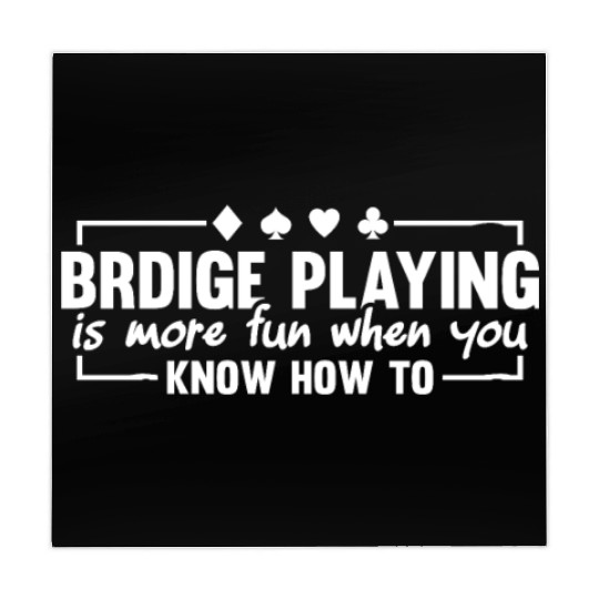 Retro Bridge Player Bridge Card Game Mahjong Mats