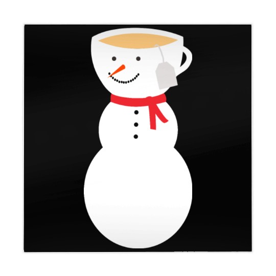 Fros-TEA the Snowman Let It Snow frosty tea Mahjong Mats