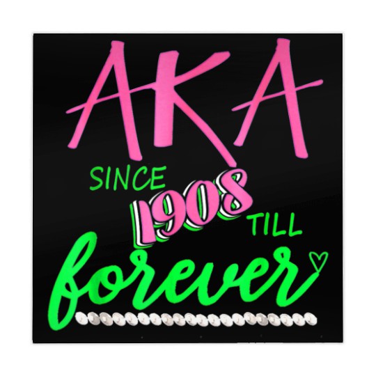 AKA Sorority Alpha Kappa Pink And Green Twenty Pea Mahjong Mats