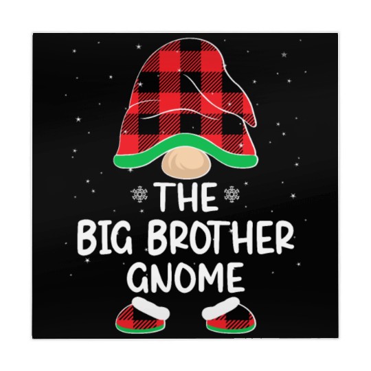 Christmas The Big Brother Gnome Buffalo Plaid Xmas Mahjong Mats