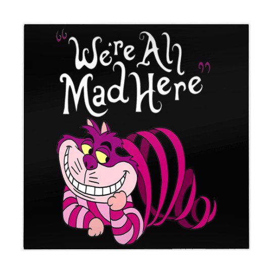 Cheshire Cat Were all Mad Here Cat 1669 Mahjong Mats