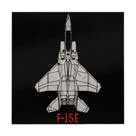 F 15E Strike Eagle US Airborne Fighter Pilot Mahjong Mats