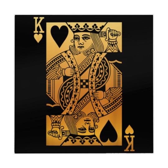 King of Hearts Card 5884 Mahjong Mats