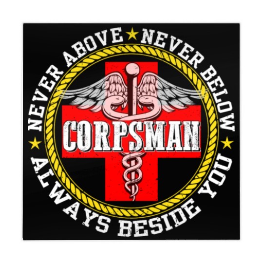 Corpsman Devil Doc Corpsman US Army Mahjong Mats