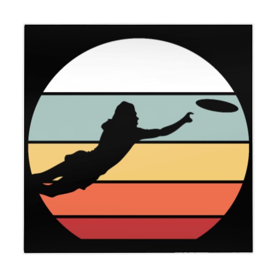 Ultimate Frisbee Retro Vintage Mahjong Mats