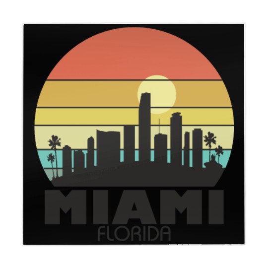 Miami Sunset Mahjong Mats