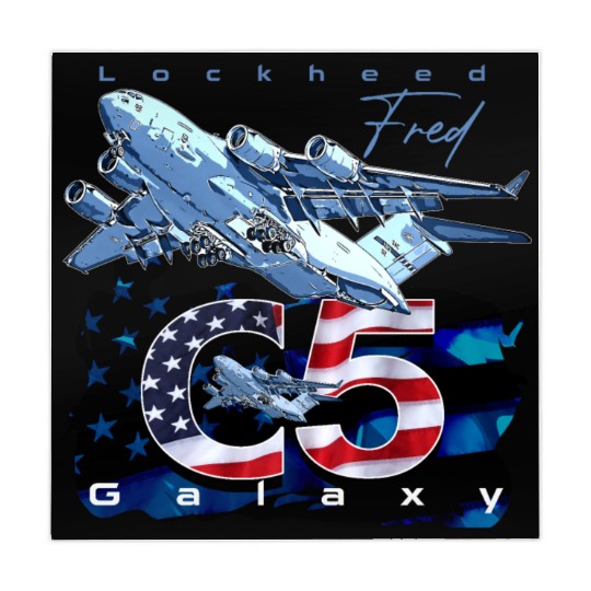 C5 Galaxy Us Air Force Aircraft Mahjong Mats