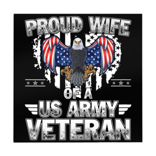 Proud Wife Of A US Army Veteran Mahjong Mats