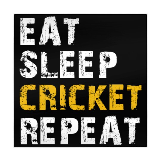 eat sleep cricket Mahjong Mats