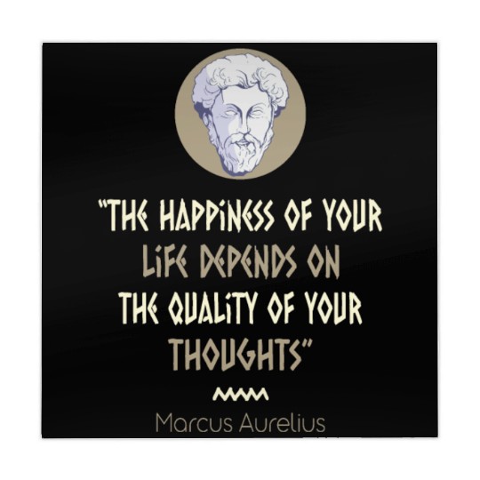 Stoicism Philosophy Marcus Aurelius Quote Mahjong Mats