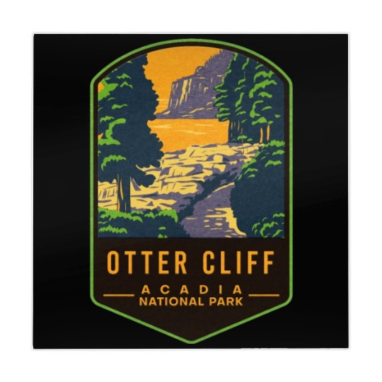 Otter Cliff Acadia National Park Mahjong Mats