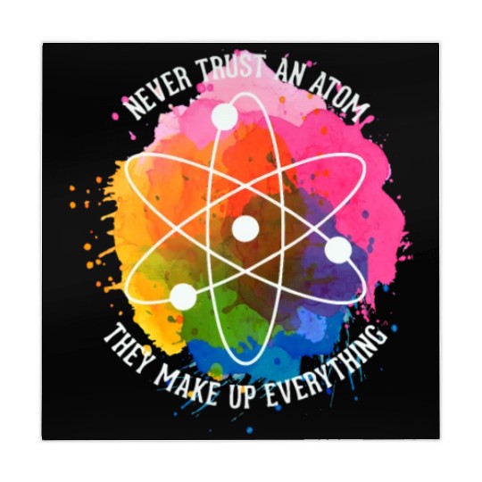 Never trust an Atom - they make up everything Mahjong Mats
