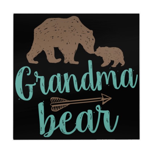 Cute Grandma Bear Matching Family Mahjong Mats