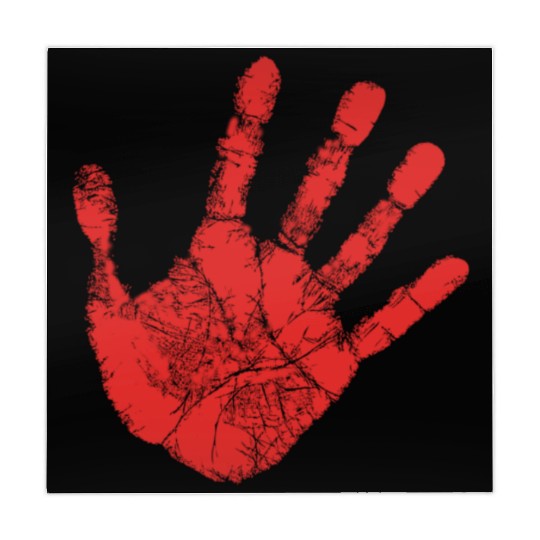 Red Hand - Supporter of MMIW Mahjong Mats