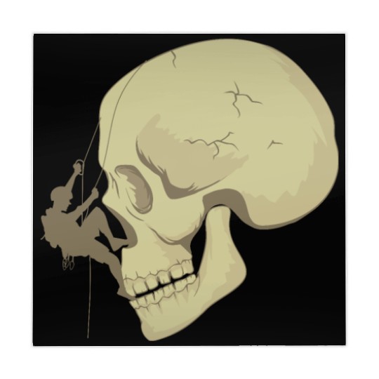 Skull Bouldering Mahjong Mats