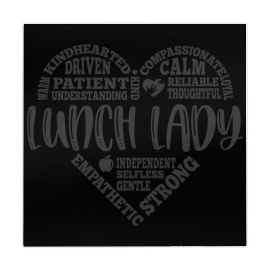 Lunch lady, Cafeteria, lunchlady worker Mahjong Mats