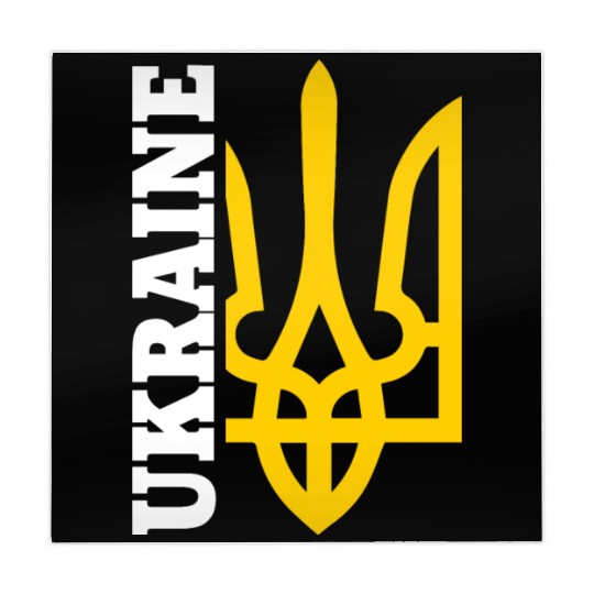 UA And Yellow Emblem of Ukraine Mahjong Mats