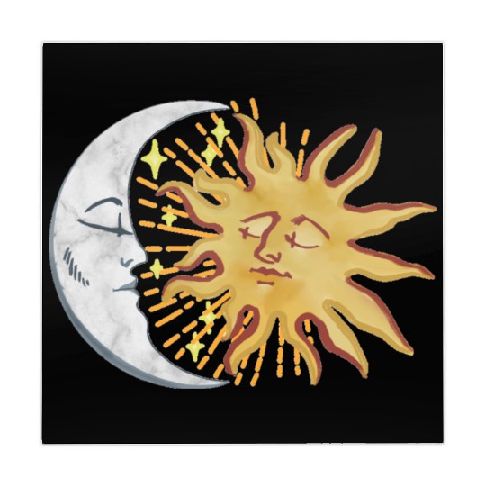 Sun and Moon Mahjong Mats