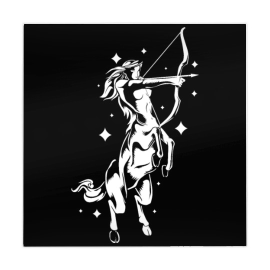 Centaur Girl Sagittarius Mom Daughter Mahjong Mats