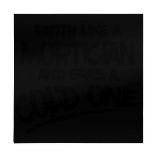 Mortician Gifts Party Like a Mortician and Grab a Mahjong Mats