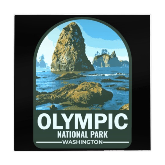 OLYMPIC national park Washington usa Mahjong Mats