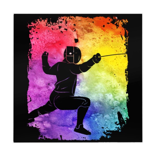 Fencing Retro Mahjong Mats