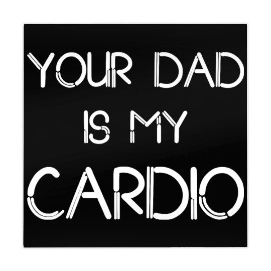 Funny your Dad Is My Cardio I Love Dilfs Mahjong Mats