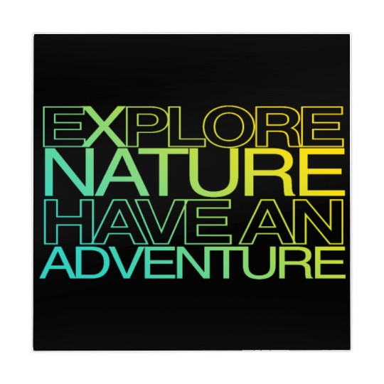 explore nature have an adventure Mahjong Mats
